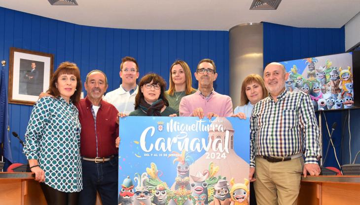 Presentación oficial del programa de Carnaval, Miguelturra 2024