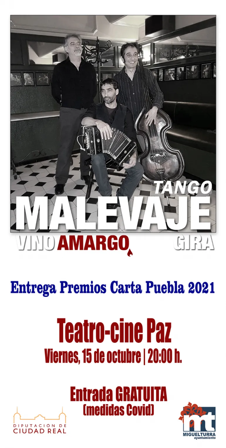 imagen alusiva a la entrega de los premios Carta Puebla 2021 Miguelturra