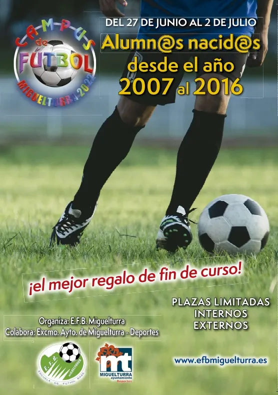 imagen del cartel del campust, Migelturra 2022