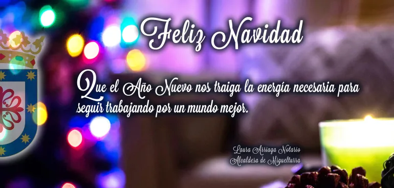 tarjeta Navidad 2022 Ayuntamiento Miguelturra