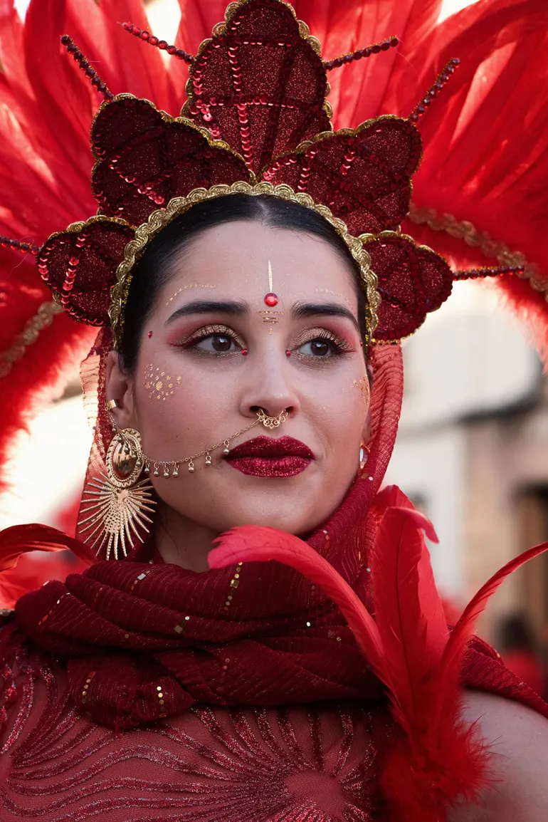 Princesa de Oriente, Carlos Prieto, II premio fotografía carnaval Miguelturra 2024