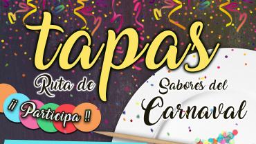 Cartel Ruta Tapas Carnaval, nuevo cartel, febrero 2022