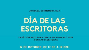 cartel día escritoras, octubre 2022, página 1