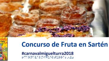 evento imagen sobre el Concurso de Fruta en Sartén, Carnavales Miguelturra 2018