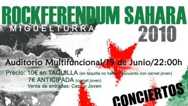 agenda imagen Rockferendum Sáhara 2010