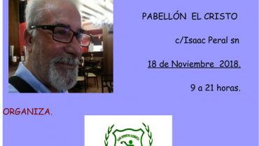 evento imagen del cartel de la liga supermanchega de tenis de mesa, Miguelturra, noviembre 2018