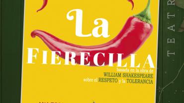 evento imagen cartel de la obra La Fierecilla, noviembre 2018 en Miguelturra