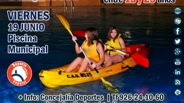 agenda imagen cartel esta noche haz deporte, junio 2015