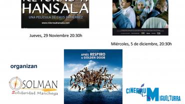 evento imagen cartel ciclo de cine interculturalidad Miguelturra, noviembre diciembre 2018