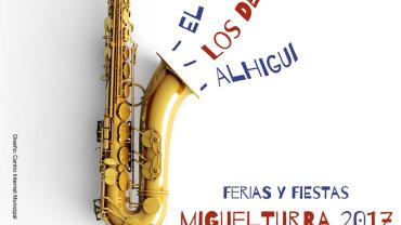 evento imagen del cartel del Encuentro de Charangas, Ferias 2017 Miguelturra, diseñol del Centro de  Internet