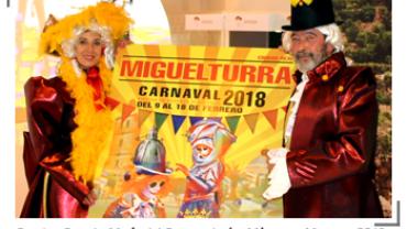 evento imagen de las futuras Máscaras Mayores en Fitur en enero de 2018