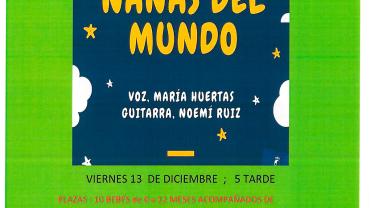 evento imagen cartel nanas del mundo, 13 diciembre 2019