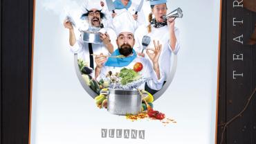 evento carte de la obra de teatro Chefs, cía Yllana, noviembre 2016