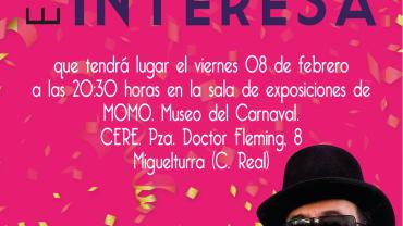 evento imagen tarjeta invitación inauguración exposición, febrero 2019