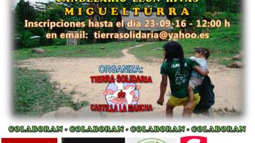 evento imagen del cartel de la Carrera Solidaria, septiembre 2016 Miguelturra
