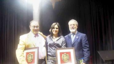 Román Rivero, entrega de los Carta Puebla 2006