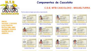 imagen de la nueva web, www.cascoloko.org