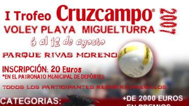 Torneo Voley Playa Cruzcampo en Miguelturra