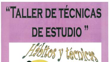 imagen cartel técnicas de estudio, febrero 2014