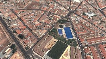 imagen Google Earth de la calle Miguel Hernández