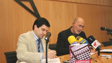 imagen firma convenio Mancomunidad, febrero 2007