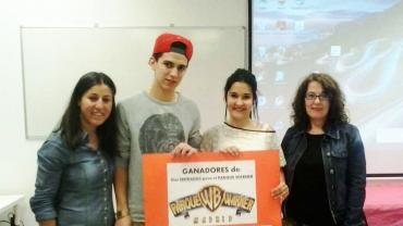 imagen personas ganadoras viaje Warner 2015