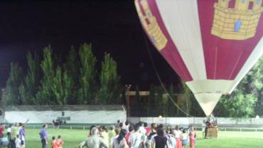 Globo aerostático en el Esta Noche Toca