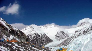 Primeras imágenes desde el campamento base