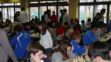 Imagen campeonato provincial ajedrez, 2012.