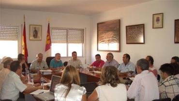 imagen reunión Mancomunidad, 11 septiembre 2007