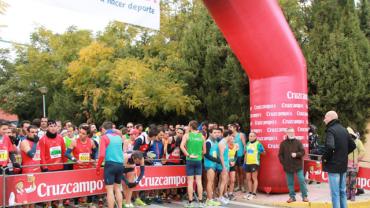 imagen de la salida de la Media Maratón Rural 2013