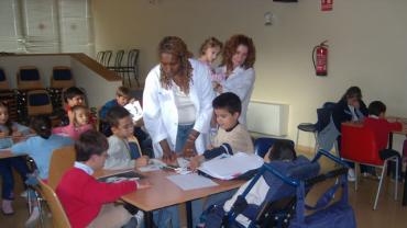 Comienzo aula integración, octubre 2006