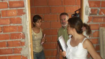 Visita a las obras de adaptación del Centro