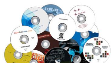 imagen de cds y dvds