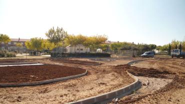 imagen obras segunda fase parque El Quijote