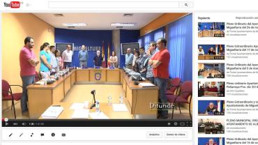 imagen captura Youtube Plenos, 21 de mayo de 2015