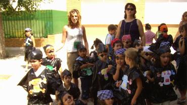 Unos encantadores Piratas en el Aula de Verano 06