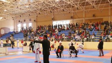 imagen del torneo regional de Karate, octubre 2009