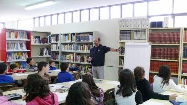 imagen de Jose Luis Sobrino en taller, marzo 2012