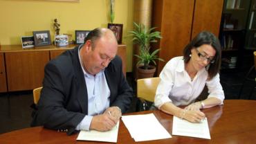 imagen  de la firma de colaboración, mayo 2011