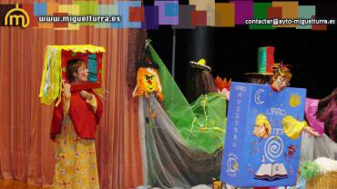 imagen actividad teatral animación a la lectura