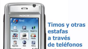 Timos y fraudes informáticos a través de móviles