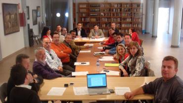 imagen del Pleno de la Mancomunidad, abril 2012