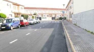 imagen de la calle Vendimia de Miguelturra, marzo