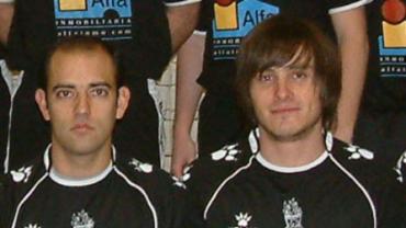 Fede y Pepe, jugadores del BM Miguelturra Alfa