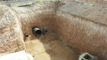 imagen de las obras, mayo 2006
