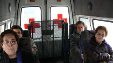 imagen durante el traslado, marzo 2007