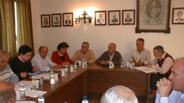 Reunión Mancomunidad en Granátula, marzo 2007