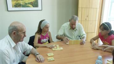 Actividades en el Centro de Día, julio 2006