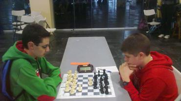 imagen torneo ajedrez provincial, 2 febrero 2014